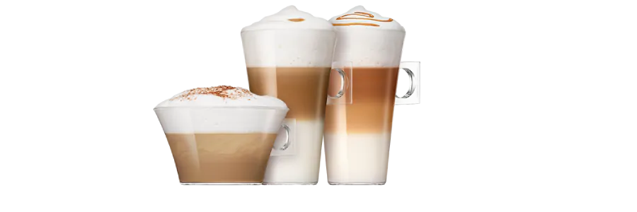 Latte & Cappuccino Coffee Pods | NESCAFÉ® Dolce Gusto® header image