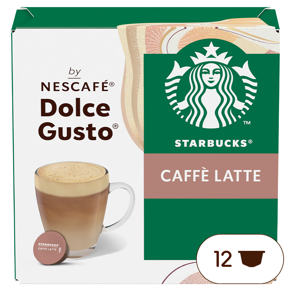 STARBUCKS® CAFFÉ LATTE by NESCAFÉ Dolce Gusto® - NESCAFÉ