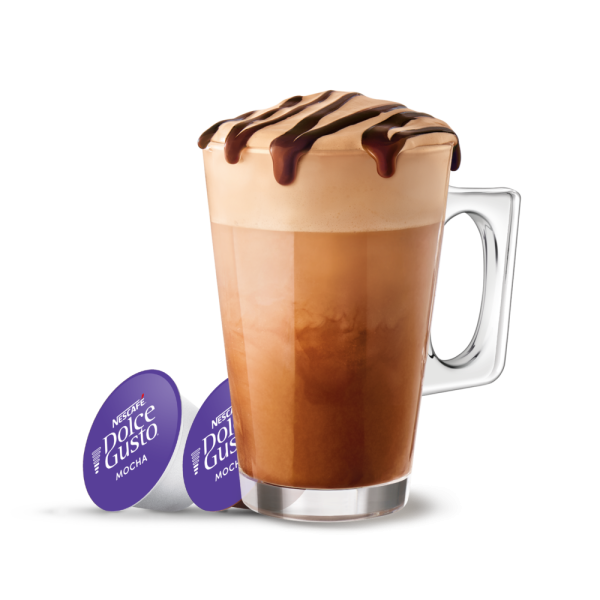 Mocha Coffee Capsules - Rich Chocolate Delight | NESCAFÉ® Dolce Gusto®