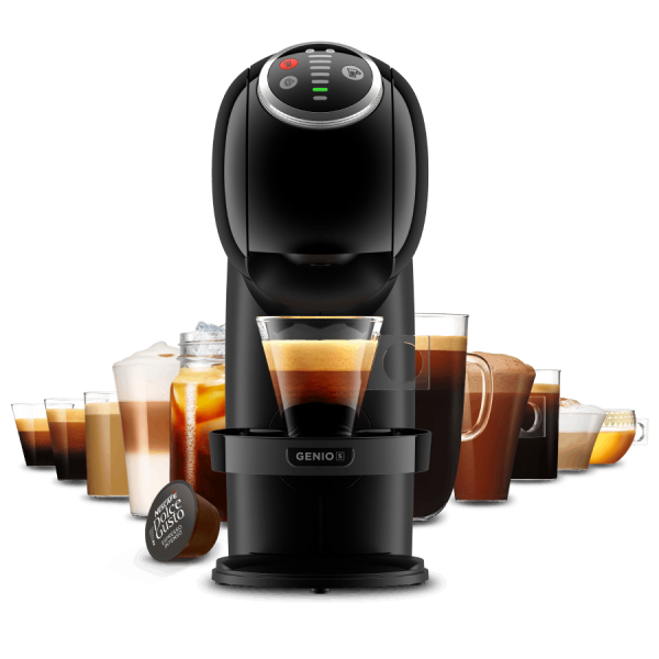 Genio S Plus Black KRUPS® Coffee Machine