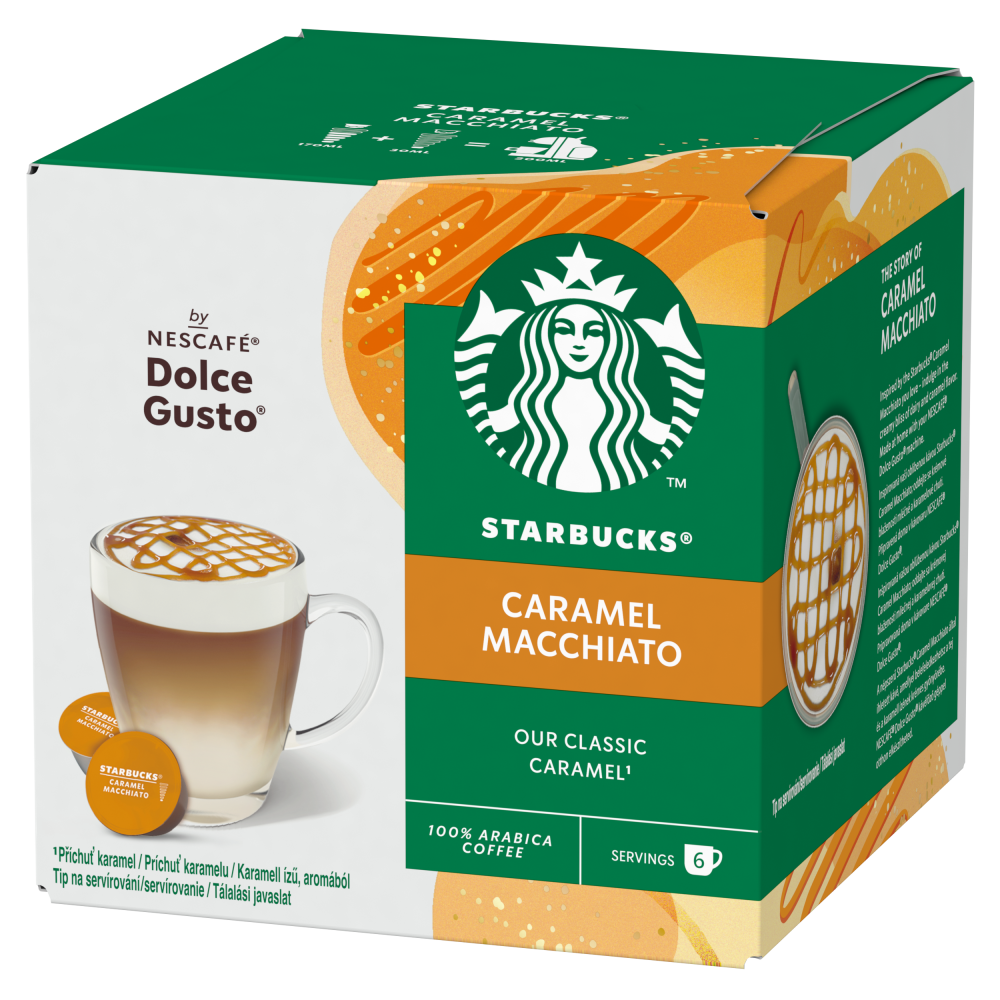STARBUCKS® Caramel Macchiato - NESCAFÉ® Dolce Gusto®