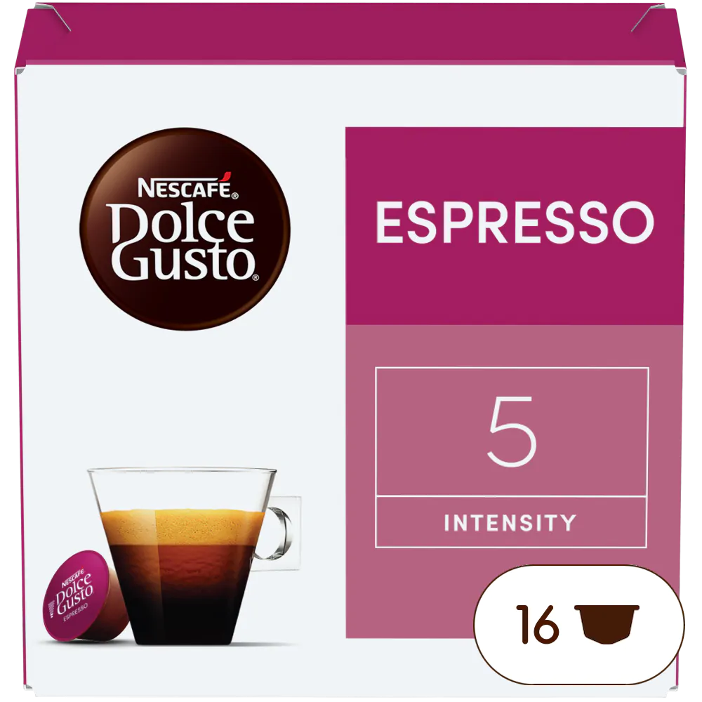 Espresso Black Coffee Capsules NESCAFE Dolce Gusto