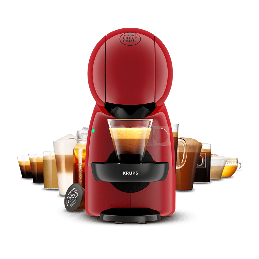 Piccolo XS Red Manual Coffee Machine | NESCAFÉ® Dolce Gusto®