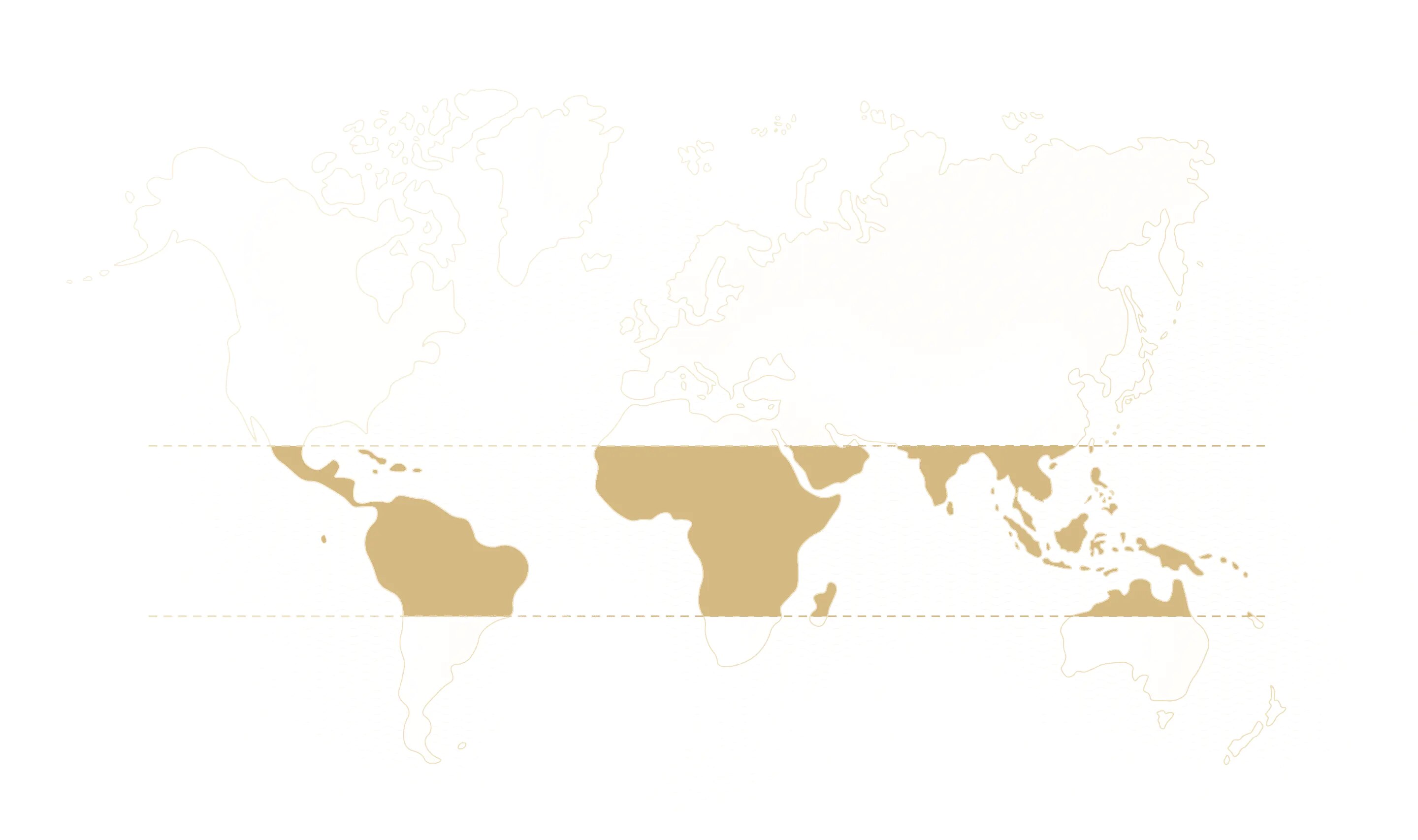 World map beige